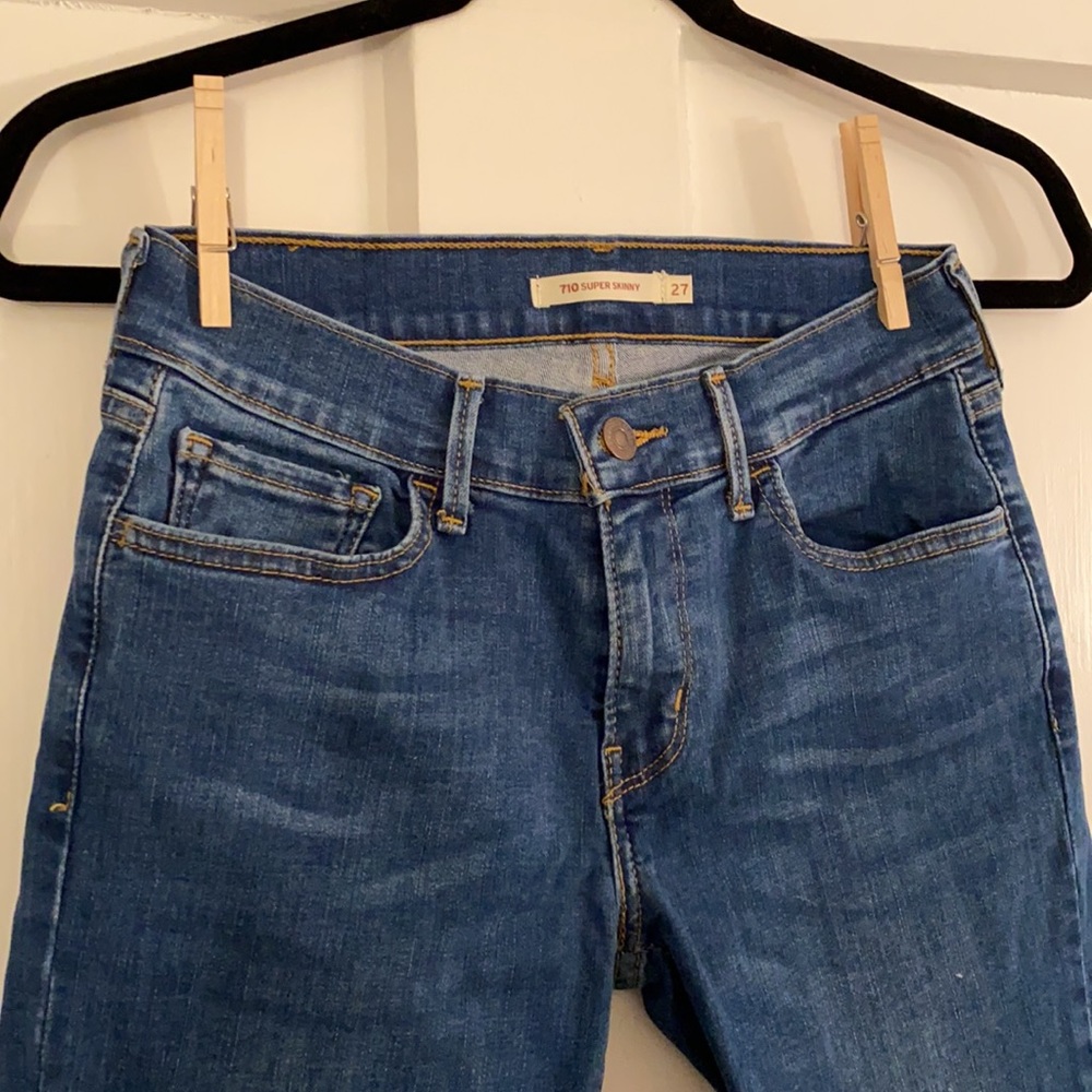 Levi 710 Super Skinny jeans